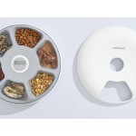 6 Meal Auto Pet Feeder - 3 Day - Cats & Dogs - Battery Powered