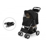 Foldable Pet Stroller - Lightweight Walker for Dogs & Cats