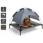Elevated Pet Bed with UV30+ Sun Canopy