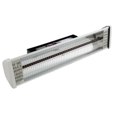 Wall Mounted Electric Patio Heater - 1500W - Halogen Lamp