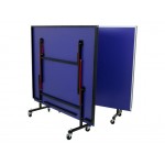 Table Tennis - Full Size 2 Section, Folding Table on Wheels - 2.74m x 1.52m