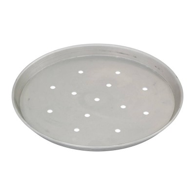 31cm Deep Dish Pizza Pan - 2cm Deep Aluminium Baking Tray with Holes