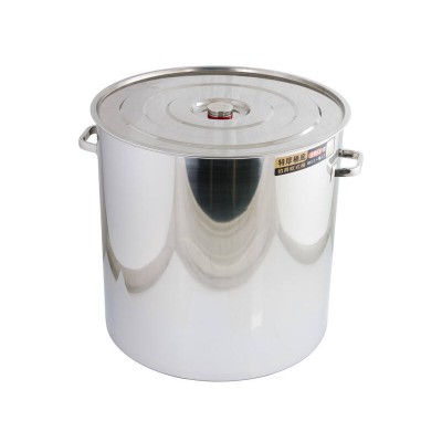 170L Stock Pot + Lid | 62cm 201 Stainless Steel Stockpot Commercial Kitchen Pots