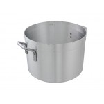 25L Aluminium Stock Pot 36cm Stockpot + Lid | Commercial Kitchen Alloy Pots