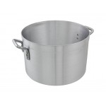29L Aluminium Stock Pot 39cm Stockpot + Lid | Commercial Kitchen Alloy Pots