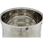 34cm Stainless Steel Stock Pot with Lid - 22L - All Stoves & Induction
