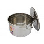 52L Stock Pot 50cm Stockpot + Lid | Commercial Kitchen Stainless Steel Pots