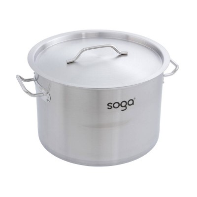 17L Stock Pot - Commercial Grade Stainless Steel