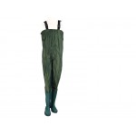 PVC Fishing Waders and Boots Large Size 10 - 12