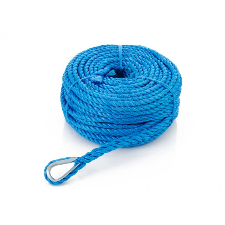 Anchor Rope 8mm x 50M Marine Boating BLUE