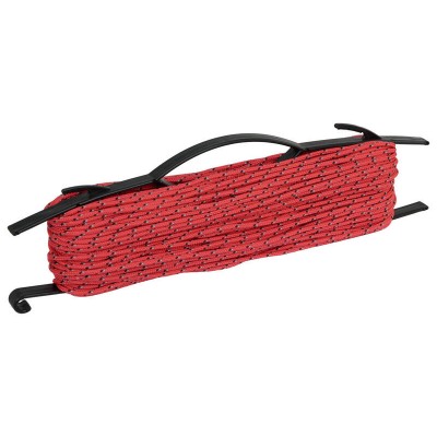 60m x 4mm All Purpose Braid Rope - 189kg Breaking Strain - RED *RRP $29.60