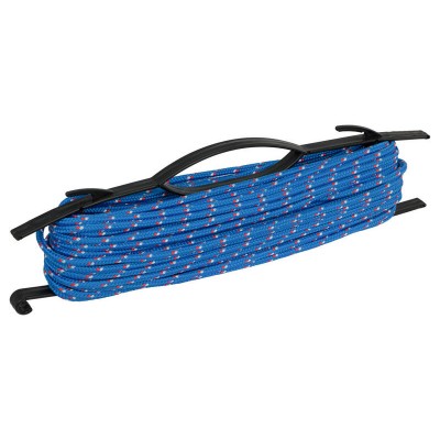 30m x 6mm All Purpose Braid Rope - 262kg Breaking Strain - BLUE *RRP $29.60