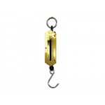 Pocket Balance Hanging Scale Brass Face 12.5kgs