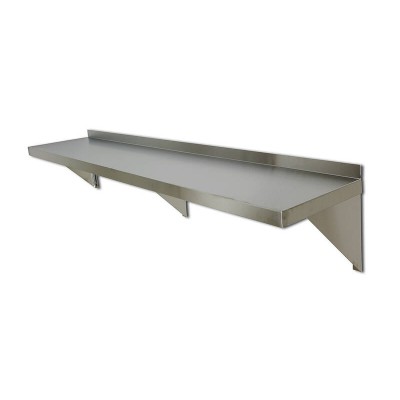 1.5m Kitchen Wall Shelf | Stainless Steel Storage Shelves | Commercial Shelving