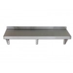 0.9m Kitchen Wall Shelf | Stainless Steel Storage Shelves | Commercial Shelving