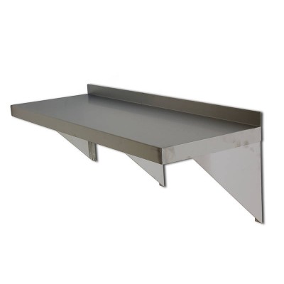 0.9m Kitchen Wall Shelf | Stainless Steel Storage Shelves | Commercial Shelving