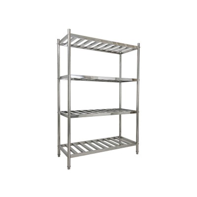 4 Tier Storage Rack Shelves 1.2m | 304 Stainless Steel | Shelving Racking Shelf
