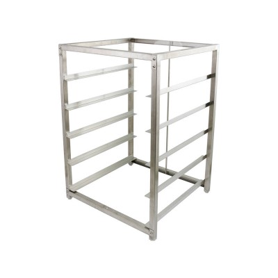 5 Tier Stainless Steel Undercounter Shelving - 50cm x 50cm Dishwasher Trays