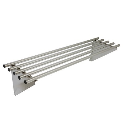 1.2m Stainless Steel Pipe Wall Shelf