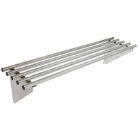 1.2m Stainless Steel Pipe Wall Shelf