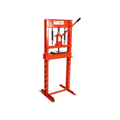 12 Ton Shop Press Hydraulic Ram | Heavy Duty Steel | TOOLCHIEF Workshop Tools