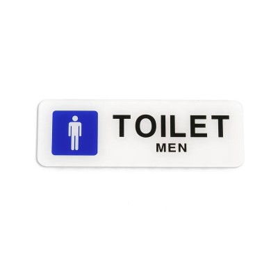 MENS / MALE Toilet Sign Plastic *RRP $4.95
