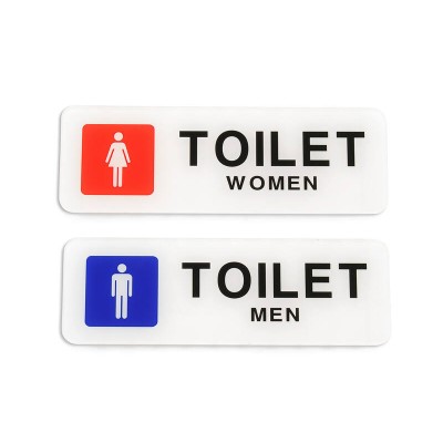 Mens & Womans Toilet Signs Plastic *RRP $9.90