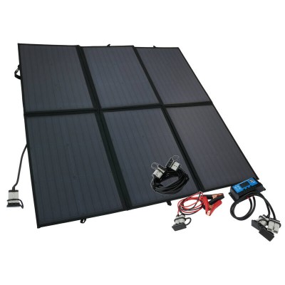 200W Canvas Blanket Solar Panel + Controller & Carry Bag