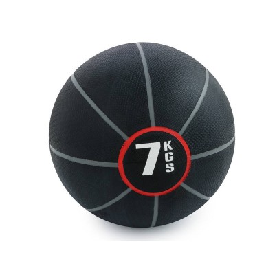 7kg Medicine Ball - 28cm Rubber Gym Ball