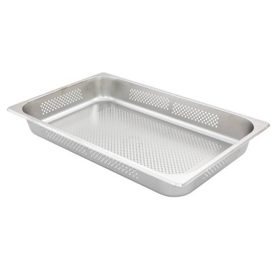 Perforated Steam Pan 1/1 65mm S/S Gastronorm Dish