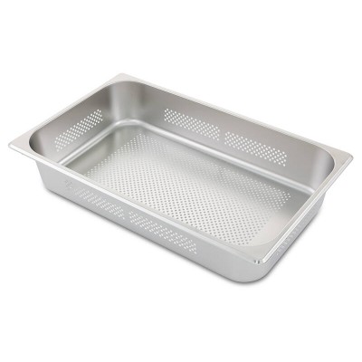 Perforated Steam Pan 1/1 100mm S/S Gastronorm Dish