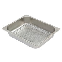 GN1/2 Stainless Steel 65mm Steam Pan + Wire Rack