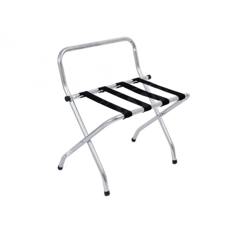 Luggage Rack Suitcase Stand CHROME