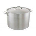 31L Stock Pot 40cm Stockpot + Lid | Commercial Kitchen Stainless Steel Pots