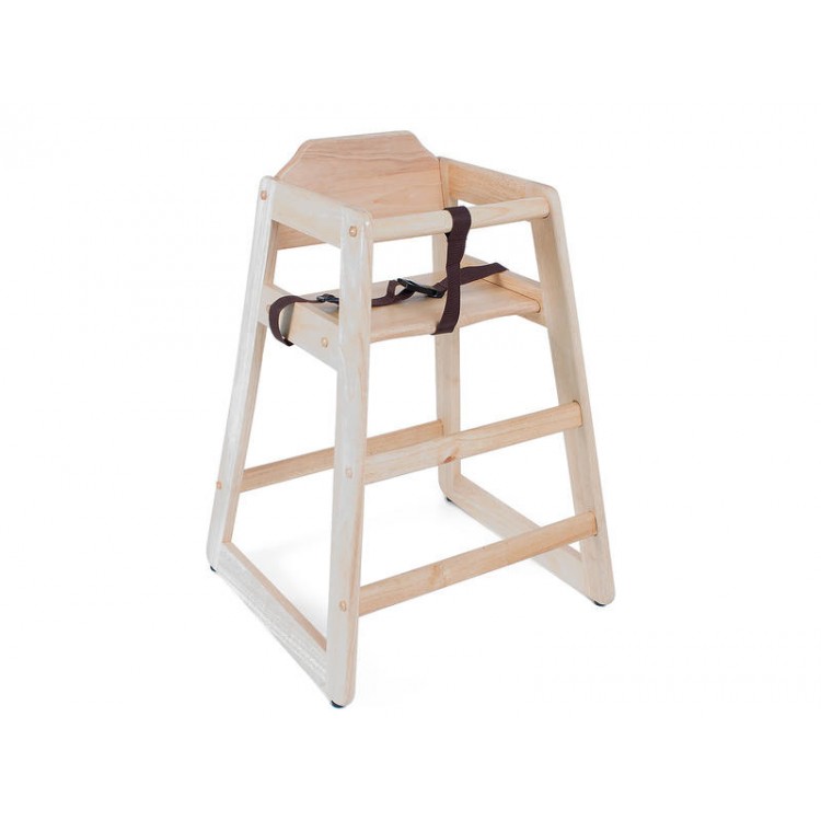 Wooden High Chair for Dining Table