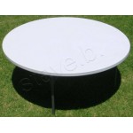 1.8m Diameter Round Table with Folding Legs | Indoor / Outdoor Banquet Tables