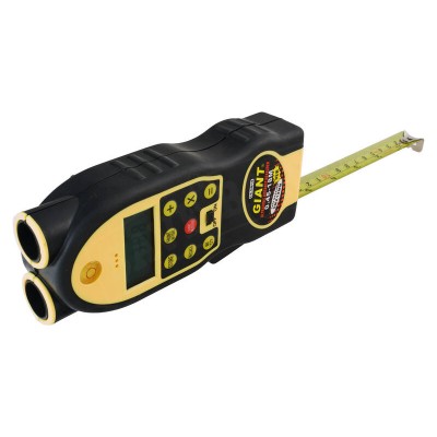 18m Ultrasonic Room Distance Measure with 5m Tape + Thermometer *RRP $71.50