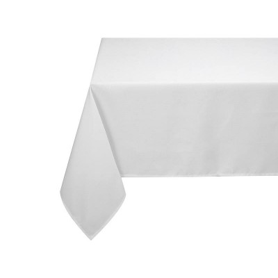 2.25m x 1.5m Rectangular Tablecloth WHITE