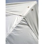 3x3m Gazebo Marquee HEAVY DUTY Alloy Pop Up Tent | WHITE 300g Waterproof Awning