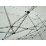 6x3m Gazebo Marquee HEAVY DUTY Alloy Pop Up Tent | WHITE 300g Waterproof Awning
