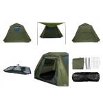 6 Person Instant Tent - 3.0m L x 2.7m W x 1.65m H
