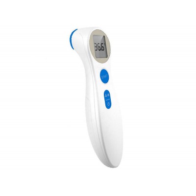 Infrared Forehead Thermometer - 1 Sec Fast Read | 10 Memory + Person/Object Mode