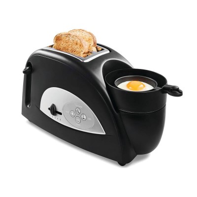 Toast N' Egg 2-In-1 Bread Toaster & Egg Cooker