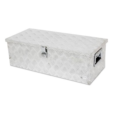 74cm Aluminium Tool Box | 52 Litres Toolbox | Heavy Duty Chequer Plate Toolboxes