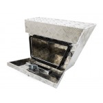 60cm Aluminium Tool Box | Left | Weatherproof Under Ute Tray Toolbox ROADCHIEF