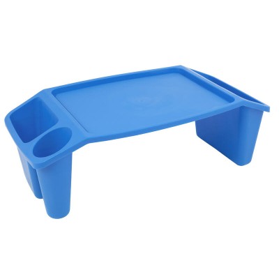 Kids Activity Table with Storage Pockets - Blue | Plastic Playroom Furniture