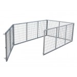8ft x 5ft Trailer Cage with Swing Door | Galvanised Steel | ROADCHIEF Trailers