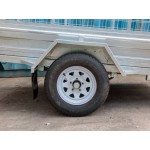 RoadCHIEF Trailer 8x5 Caged Tilting Deck with 900mm high Cage