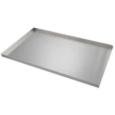 18" Aluminium Sheet Baking Tray - 3 Sided Commercial Bakers Pan