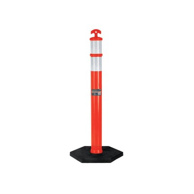 115cm Traffic Bollard Delineator Post with Reflective Strips